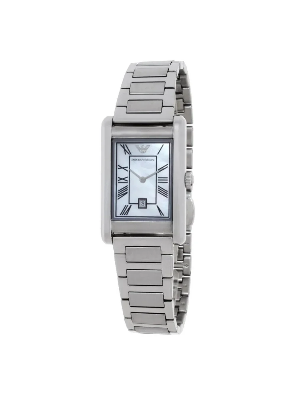 NWT Armani Gino Quartz Mother of Pearl Dial Men's Watch